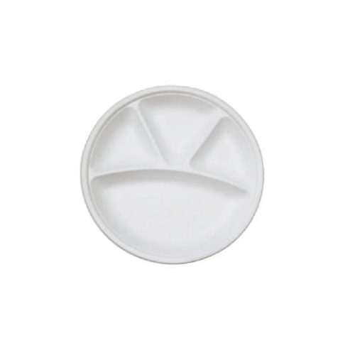 12 Inch 4 Compartment Round Plate